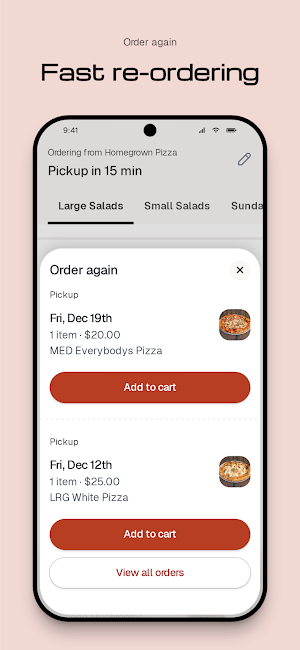 Homegrown Pizza To Go Screenshot 3