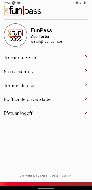 FunPass - Produtor Screenshot 2