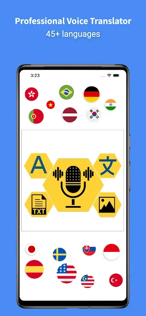 Voice Translator Master - 45+ Screenshot 0