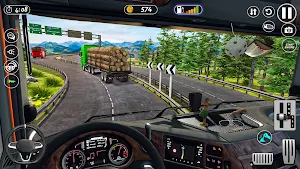 Cargo Truck Games Simulator 3D Screenshot 1