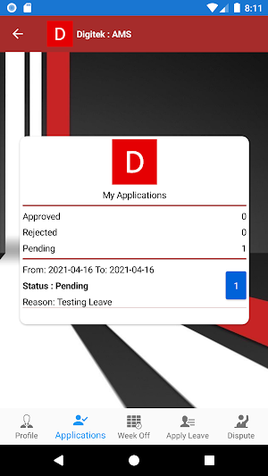 Digitek - AMS Screenshot 1