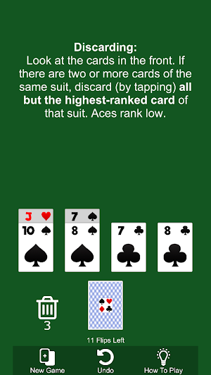 Aces Up Solitaire Screenshot 1