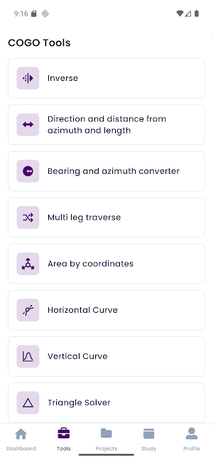 HARLO SurveySuite Screenshot 1