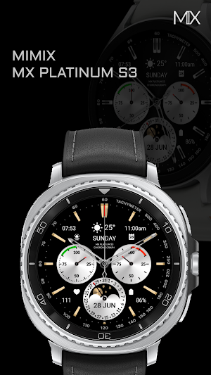 MIMIX Platinum S3 Watchface Screenshot 0