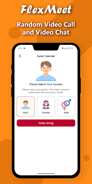FlexMeet – Random Video Call Screenshot 3