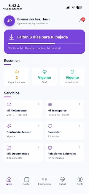 CUMBRA Gestion Operativa Screenshot 3