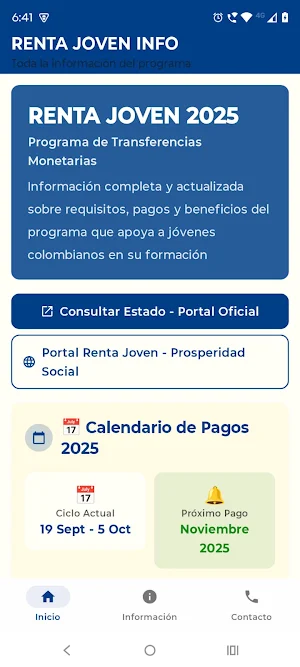 Renta Joven LINK info Screenshot 0