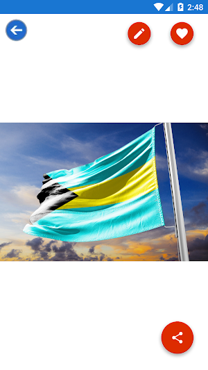 Bahamas Flag Wallpaper: Flags  Screenshot 2