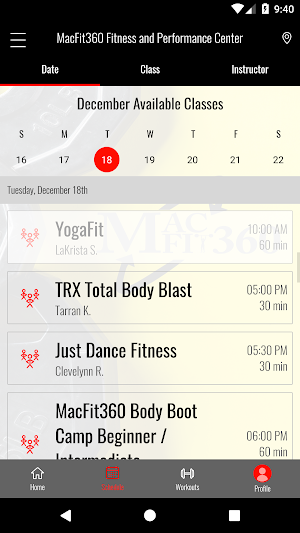 MacFit360 Screenshot 1