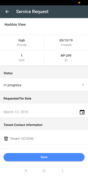 RealPage Commercial Mobile Maintenance Screenshot 3