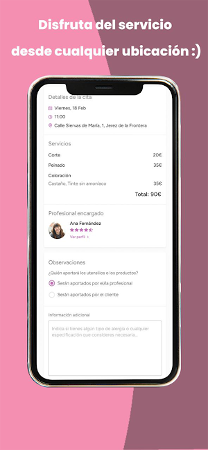 Vellolar: belleza a domicilio Screenshot 3