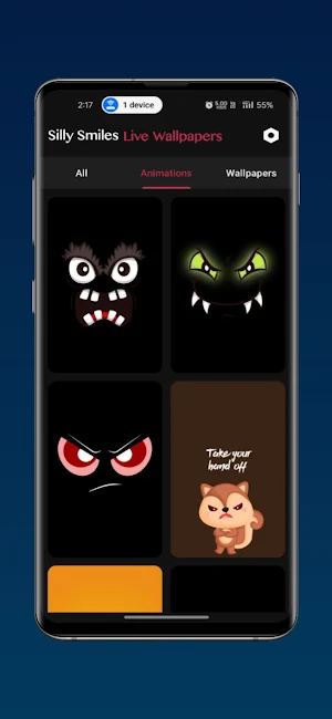 Silly Smile Live Wallpaper 4K Screenshot 3