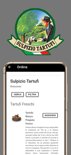 Sulpizio Tartufi Screenshot 1