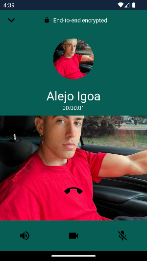 Alejo Igoa Fake Call Video screenshot 4