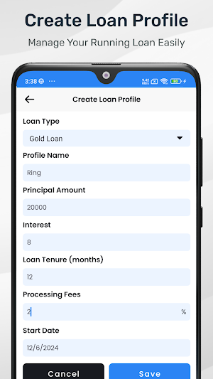 Loan EMI Calculator Screenshot 2