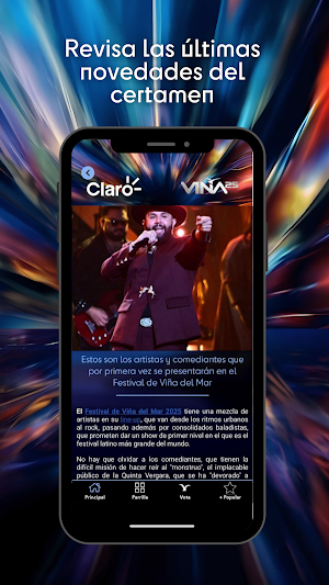 Claro Viña 2025 Screenshot 3