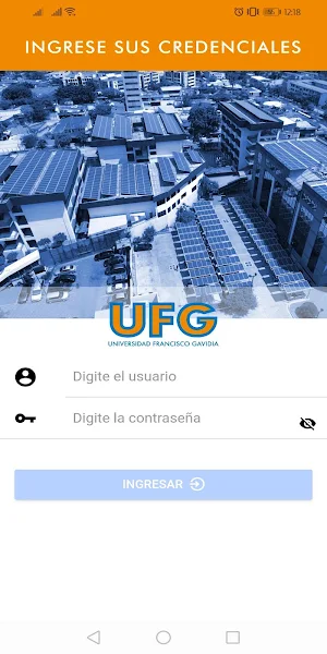 Docentes UFG Screenshot 0