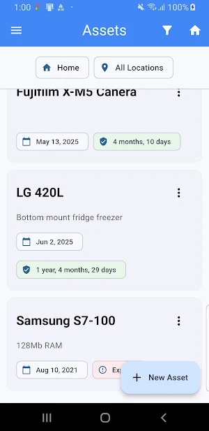 MyAssets Screenshot 1