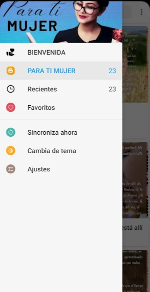 Para tí mujer Screenshot 0