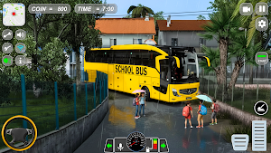 Euro Bus Game School Bus Games Screenshot 2