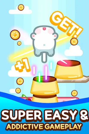 Jump Cat: Pudding Tower Screenshot 1