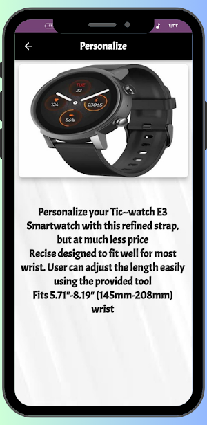 TicWatch E3 Guide Screenshot 2