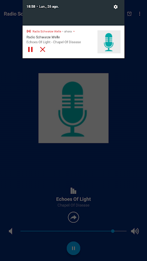 Radio Schwarze Welle App DE Screenshot 2