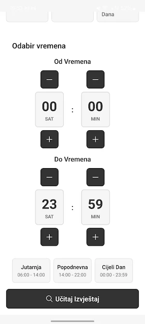 FORA - POS Report Screenshot 2