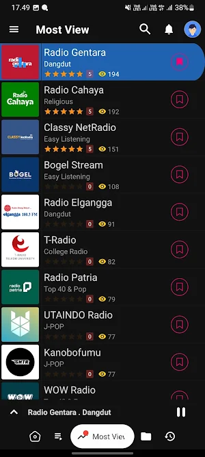 GNTR Radio Screenshot 2