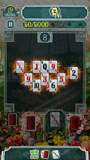 Greenhouse Solitaire TriPeaks Screenshot 1