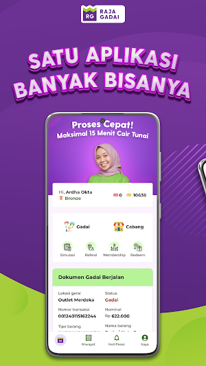 MyRG - Raja Gadai App Screenshot 0