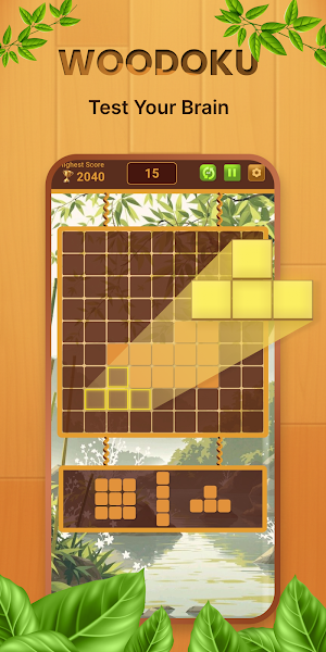 Gridoku – Wood Block Puzzle Screenshot 0
