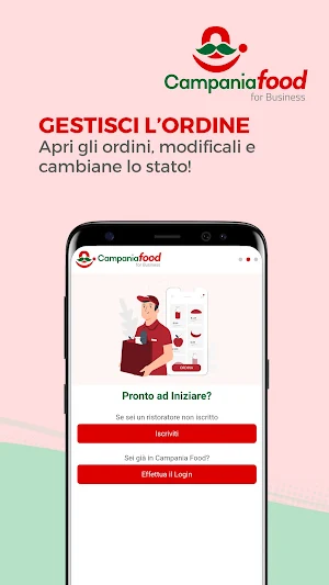 Campania Food For Business Screenshot 0