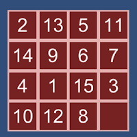 Sliding Puzzle : Puzzle 15
