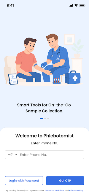 Phlebotomist App Screenshot 0