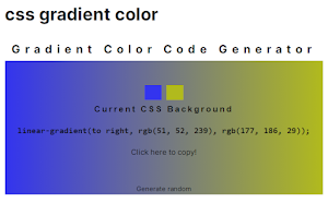 css gradient color Screenshot 3