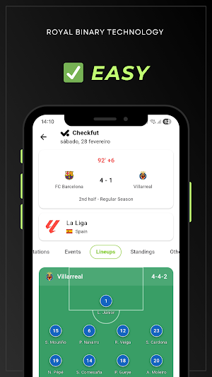 Checkfut 26 - Live football Screenshot 2