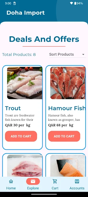 Doha Import Screenshot 1