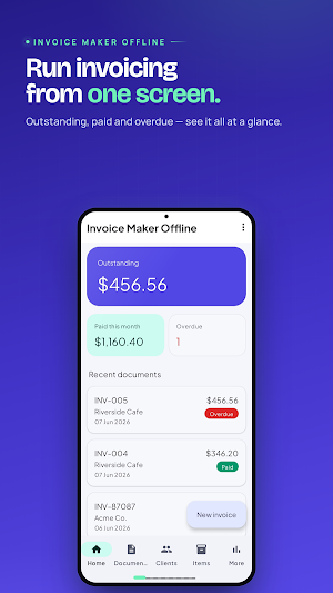 Handyman Invoice Maker Screenshot 0