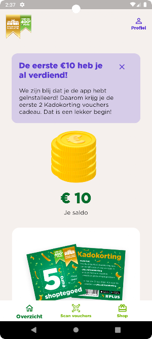 PLUS Kadokorting Screenshot 0