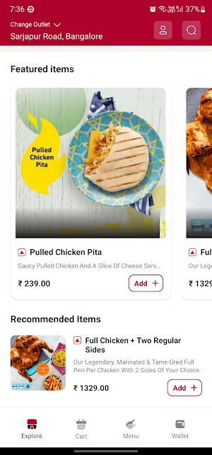 Nando's India Screenshot 0