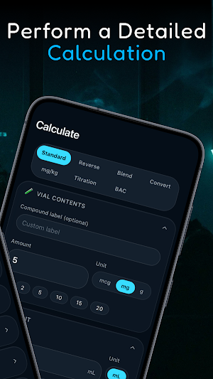 Peptide Calculator - PepNexa Screenshot 2