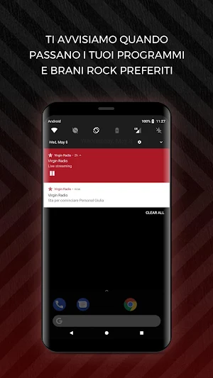 Virgin Radio Italy Screenshot 3