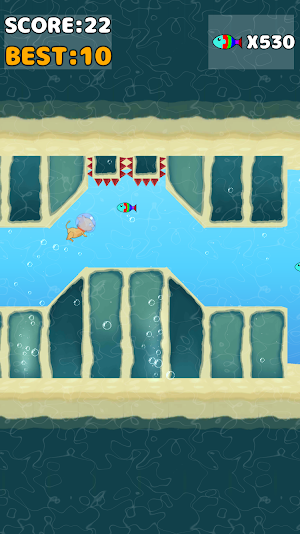 Swimming Cat Screenshot 1