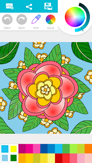 Coloring Pages : Adult Colorin Screenshot 1
