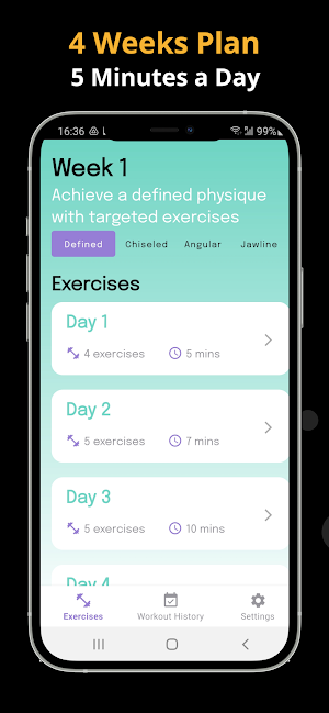 Jaw Exercises for Jawline Screenshot 2