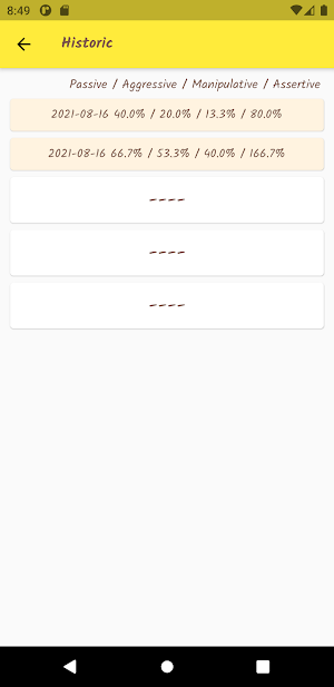Attitude Test Screenshot 3