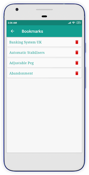 Economics Dictionary Screenshot 2