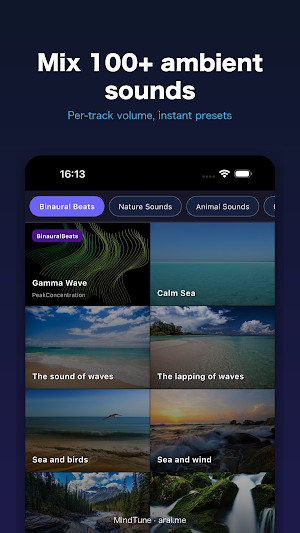 MindTune : BinauralBeats & BGM Screenshot 2