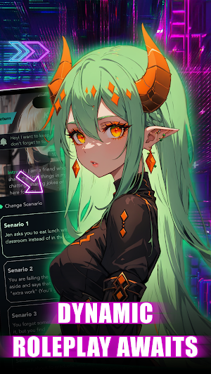 Fantasy Chat: Anime Roleplay Screenshot 2
